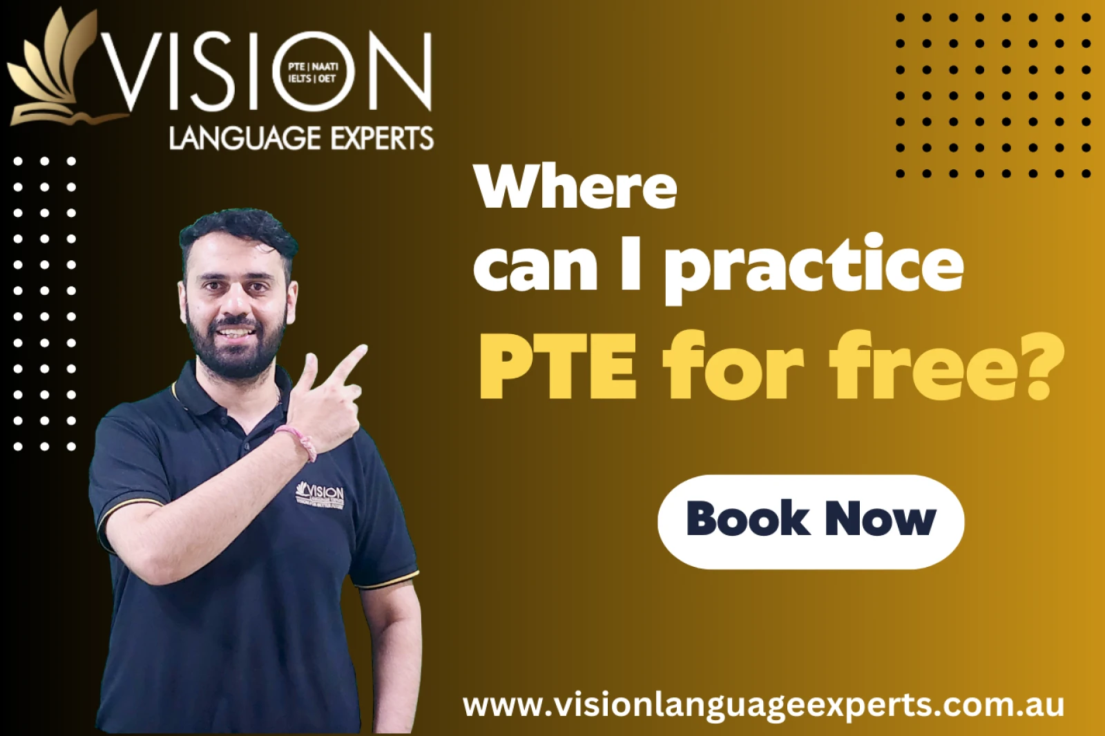 Exploring Free PTE Practice Options at Vision Language Experts